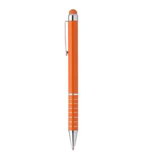 Kovové guľôčkové pero > oranžová