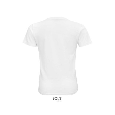 Detské tričko (SOL'S CRUSADER KIDS - ROUND-NECK FITTED JERSEY T-SHIRT) > biela > 10A