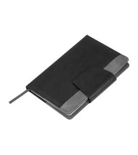 Linkovaný zápisník A5 Asunción > šedá (antracit)