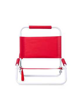 Plážové kreslo > červená