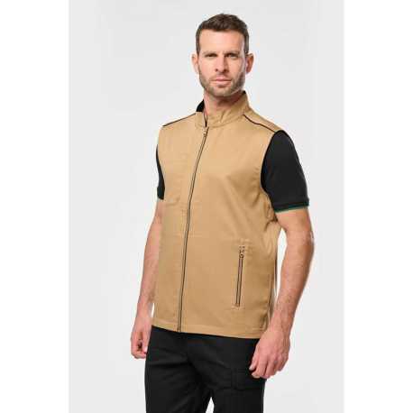 Pánska vesta (MEN'S DAYTODAY GILET) > modrá (navy) / strieborná > S