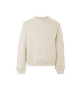 Detská mikina (MUKUA KIDS CREW NECK SWEATSHIRT) > biela (ivory) > 3/4