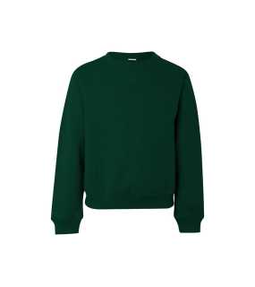 Detská mikina (MUKUA KIDS CREW NECK SWEATSHIRT) > zelená (bottle) > 12/14