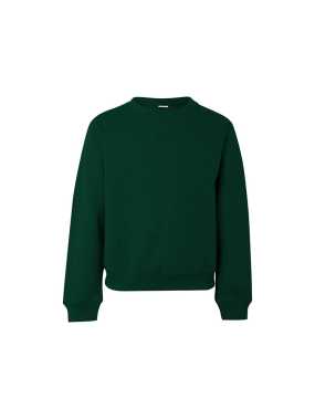 Detská mikina (MUKUA KIDS CREW NECK SWEATSHIRT) > zelená (bottle) > 12/14
