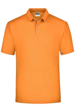 Pánska polokošeľa (DAIBER Polo Piqué Medium) > oranžová > 4XL