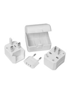 Zásuvkový adaptér > biela