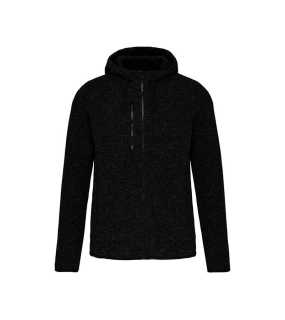 Pánska mikina (Proact"MEN'S HEATHER HOODIE") > šedá (dark melange) > L