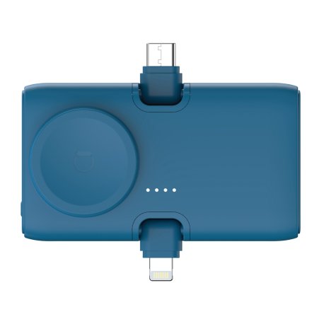 Powerbanka 5000mAh Urban Vitamin San Diego 20W PD z plastu RCS > modrá