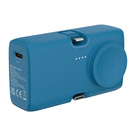 Powerbanka 5000mAh Urban Vitamin San Diego 20W PD z plastu RCS > modrá