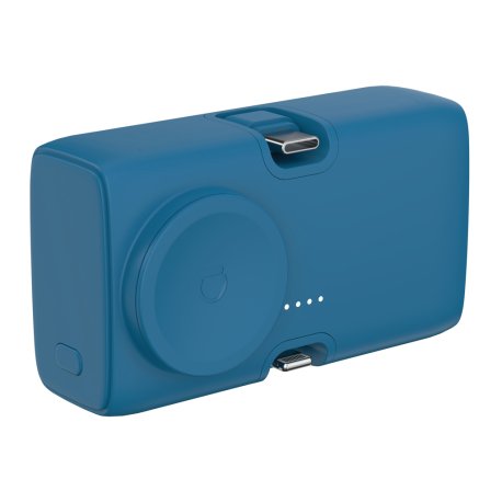 Powerbanka 5000mAh Urban Vitamin San Diego 20W PD z plastu RCS > modrá