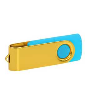 USB flash pamäť 2.0 > modrá (baby) / žltá > 4GB