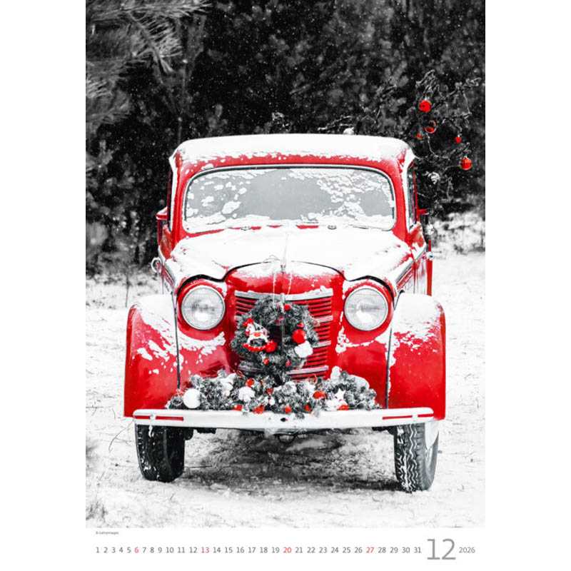 Nástenný kalendár (Colour Art 2026) - 31,5 x 52 cm