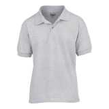Detská polokošeľa (GILDAN DRYBLEND YOUTH JERSEY POLO) > šedá (sport) > XL