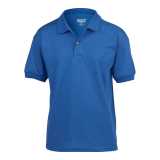 Detská polokošeľa (GILDAN DRYBLEND YOUTH JERSEY POLO) > modrá (royal) > L