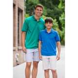 Detská polokošeľa (GILDAN DRYBLEND YOUTH JERSEY POLO) > modrá (royal) > L