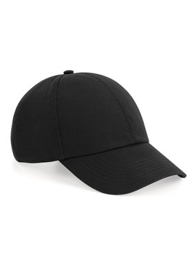 6 panelová-unisex šiltovka (Beechfield Organic Cotton 6 Panel Cap) > čierna
