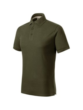 Pánska polokošeľa (MALFINI Prime GOTS) > zelená (military) > 2XL