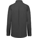 Dámska košeľa (Kariban LADIES’ NEVADA LONG SLEEVE COTTON SHIRT) > šedá (dark) > 2XL