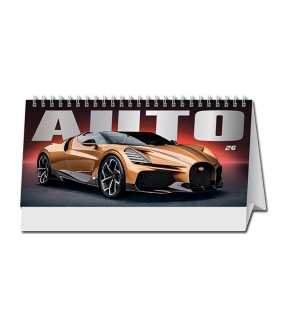 Stolový kalendár (Autokalendár 2026) - 29,7 x 13,8 cm