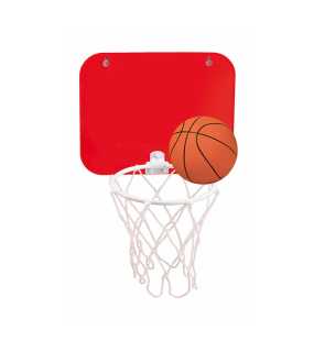 Basketballový kôš > červená