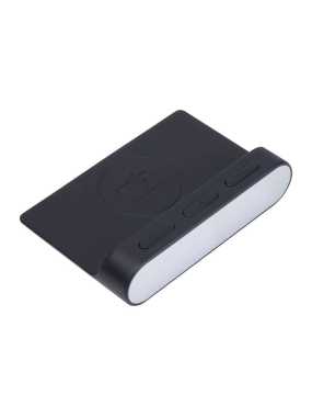 Budík s bezdrôtovým nabíjaním Adelaine > čierna