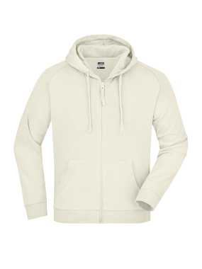 Pánska mikina (JN Hooded Jacket) > hnedá (stone) > S