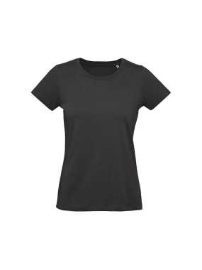 Dámske tričko(B&C Inspire Plus T /W) > čierna > S