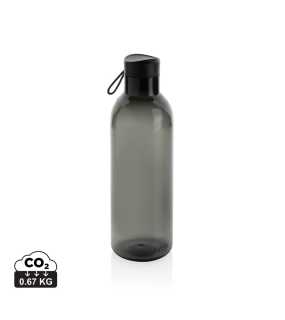 Fľaša na vodu Avira Atik 1l z RCS recyklovaného PET > čierna