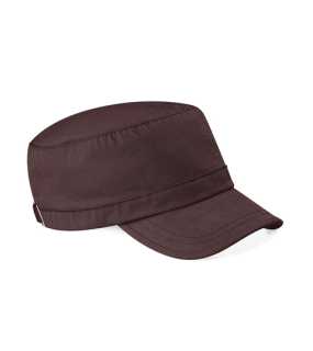 Unisex šiltovka (Beechfield Army Cap) > hnedá (chocolate)