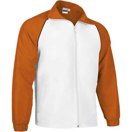 Unisex bunda (MATCH POINT) > oranžová (party) / biela / čierna > 2XL