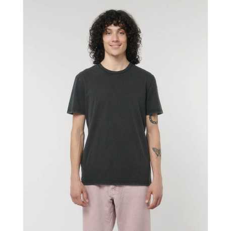 Unisex tričko (STANLEY\STELLA Crafter Vintage) > čierna (g. dyed rock) > 2XS