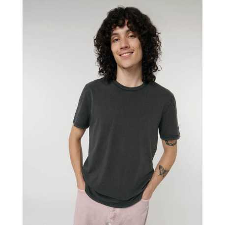 Unisex tričko (STANLEY\STELLA Crafter Vintage) > čierna (g. dyed rock) > 2XS