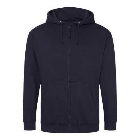 Pánska mikina (AWDis FULL ZIP HOODIE) > modrá (new french navy) > 2XL