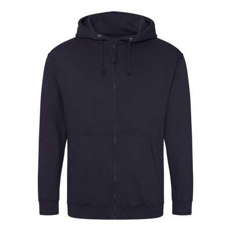 Pánska mikina (AWDis FULL ZIP HOODIE) > modrá (oxford navy) > S