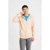 Pánska mikina (AWDis FULL ZIP HOODIE) > čierna (jet) > 5XL