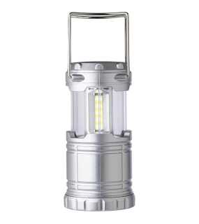 Kempingová lampa > strieborná