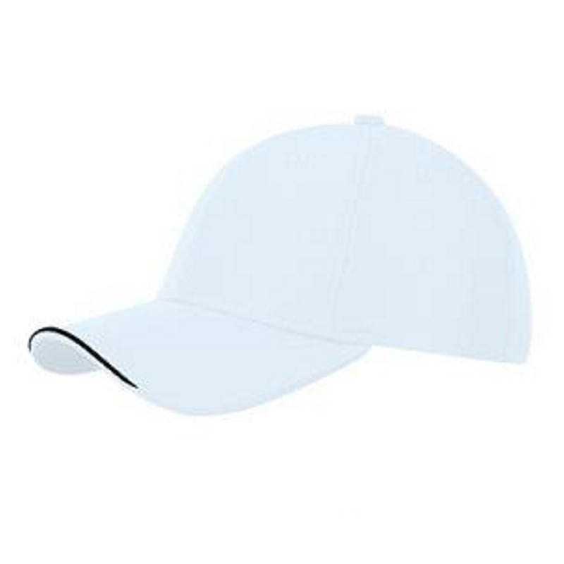 6 panelová šiltovka > biela