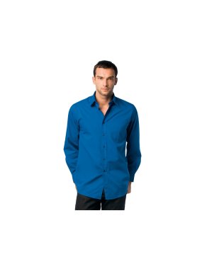 unisex košeľa (B&C AMSTERDAM) > modrá (royal) > M