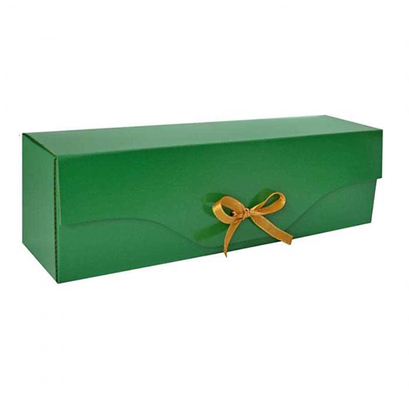Krabica na víno > zelená > 36x9,5x9cm