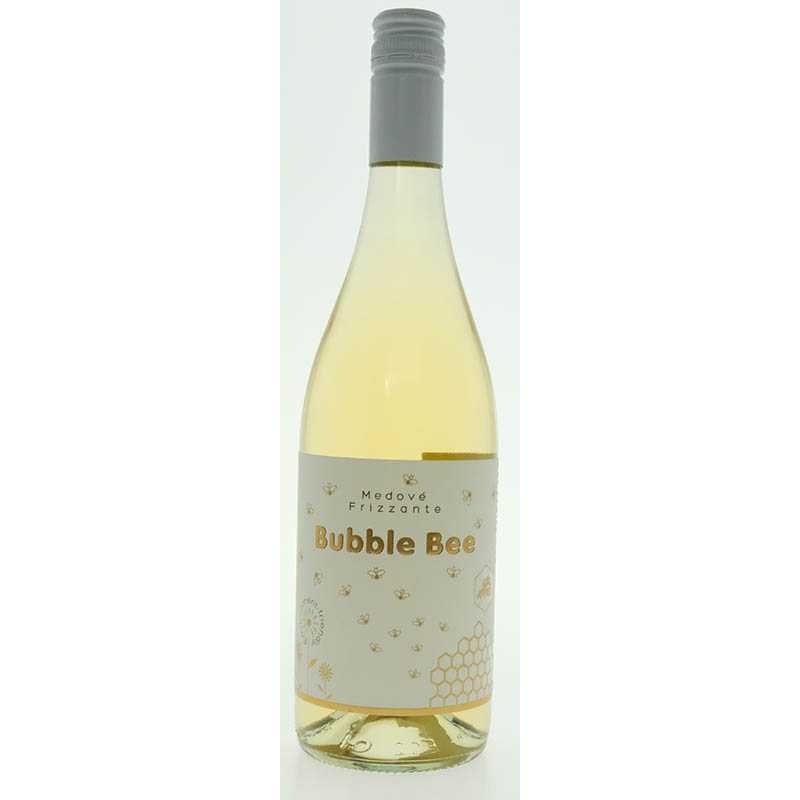 Medové Frizzante Bubble Bee biele 0,75l