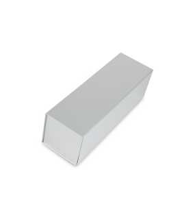 Darčeková krabica s magnetom > strieborná >33x10x10 cm