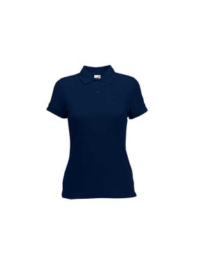Dámska polokošeľa (LADY-FIT RIB POLO) > modrá (deep navy) > XS