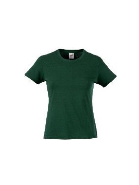 Dámske tričko (LADY-FIT VALUEWEIGHT T) > zelená (bottle) > XL