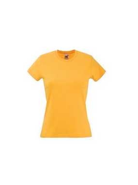 Dámske tričko (LADY-FIT VALUEWEIGHT T) > žltá (sunflower) > XL