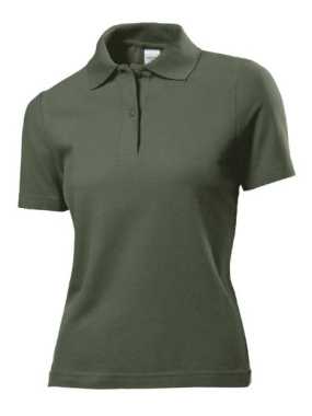 Dámska polokošeľa (POLO) > khaki > 2XL