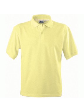 Unisex polokošeľa (FOREHAND SHORT SLEEVE MEN'S POLO) > žltá (light) > S