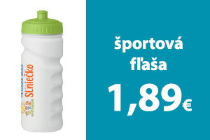 Fľaša 500 ml s potlačou, od 30 ks